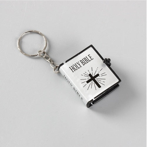 Mini Holy Bible Keychain | Christian Religious Gift