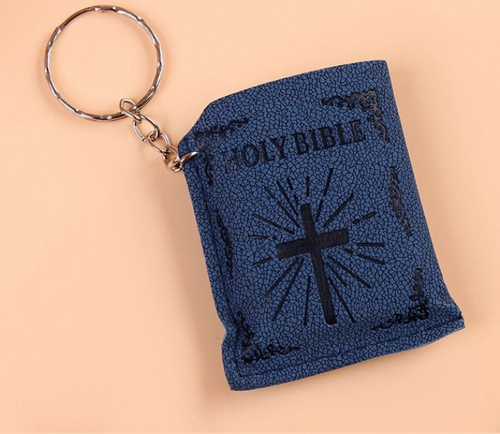 Mini Holy Bible Keychain | Christian Religious Gift