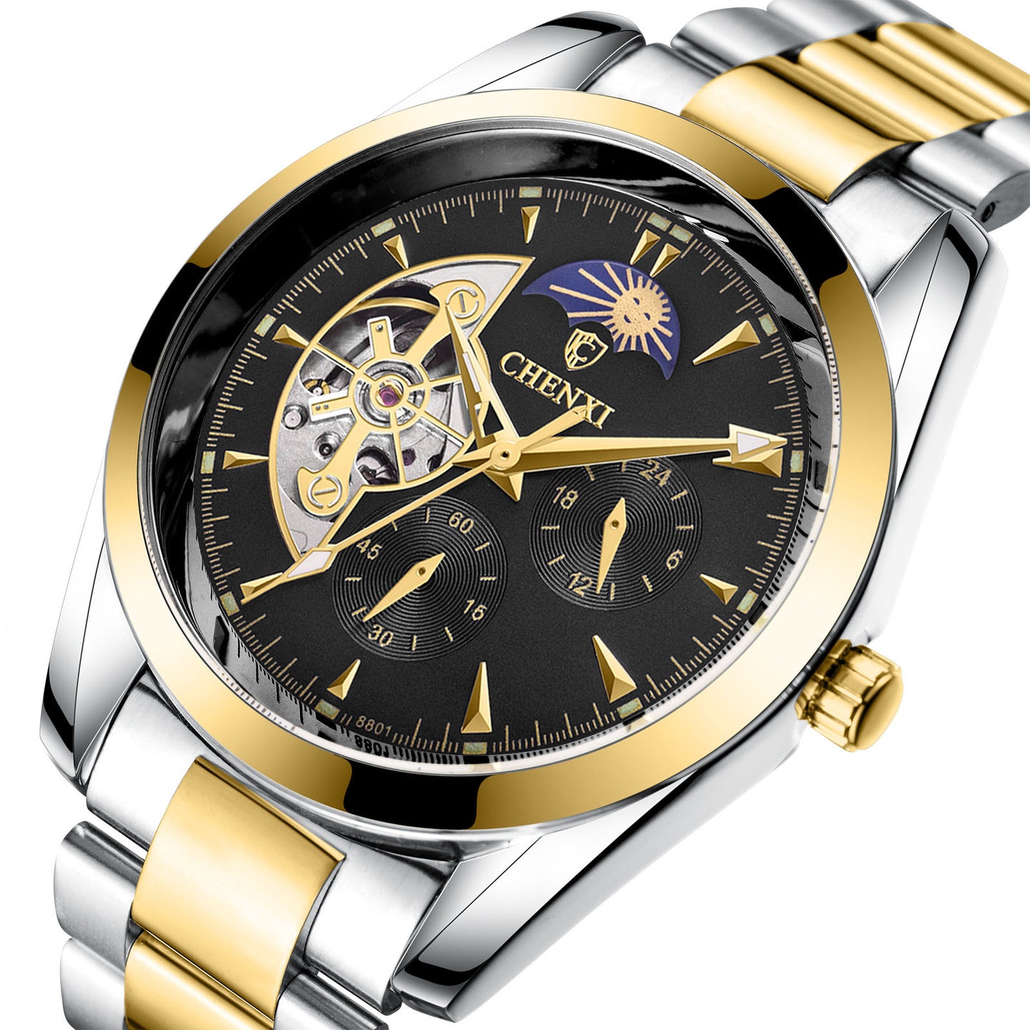 Men's Business Mechanical Wrist Watch