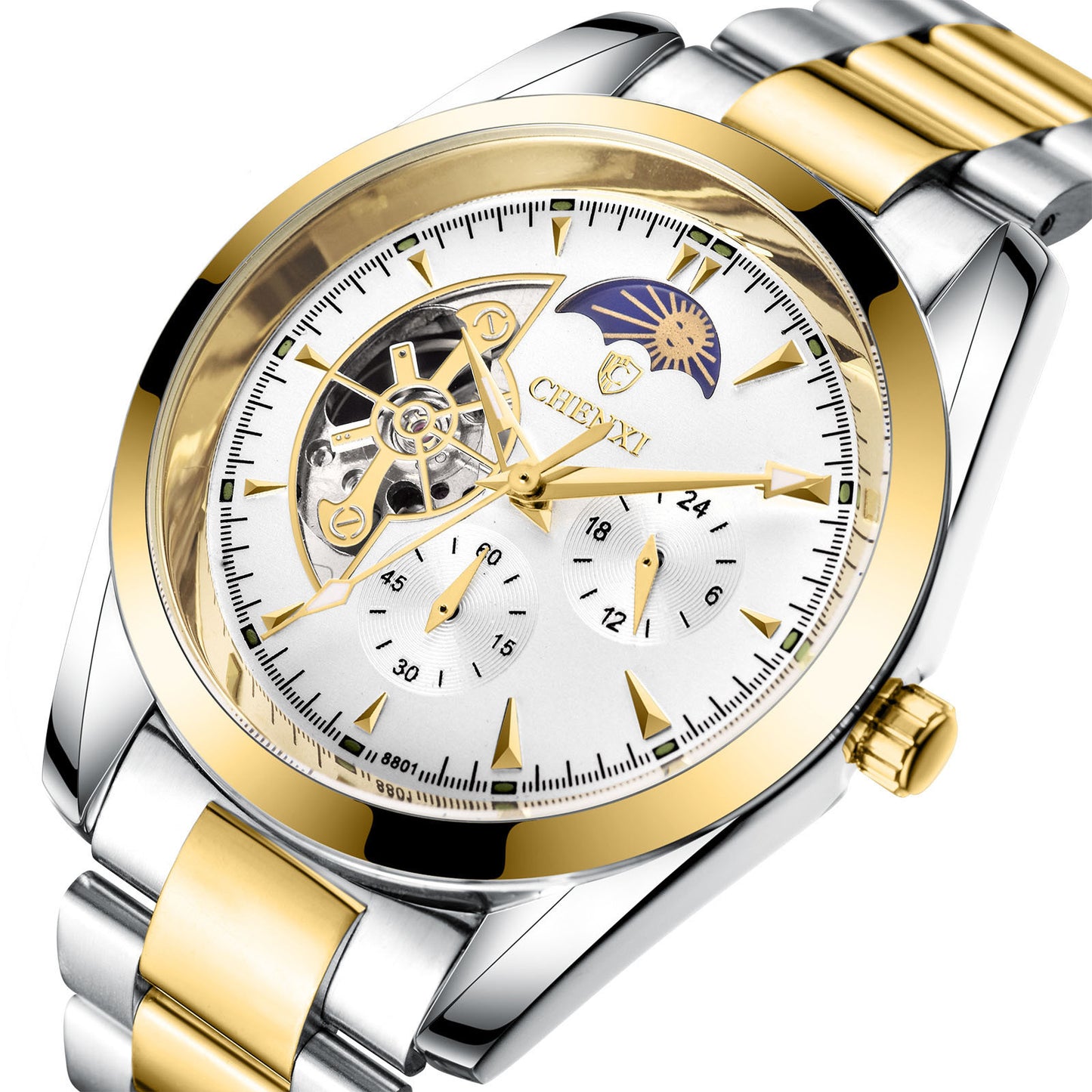 Men's Business Mechanical Wrist Watch