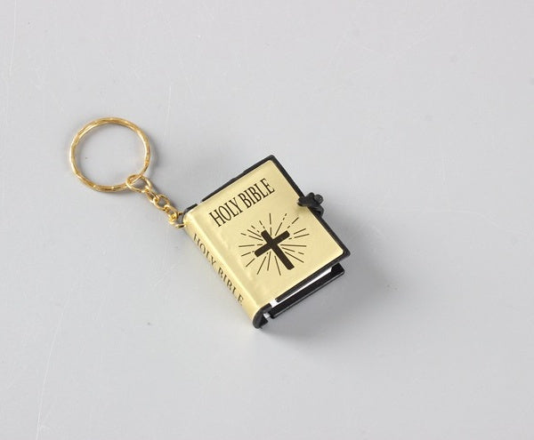 Mini Holy Bible Keychain | Christian Religious Gift