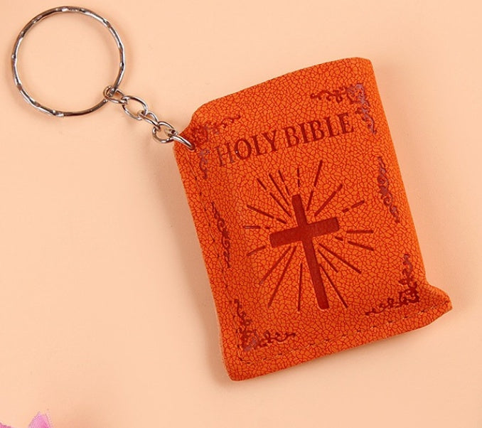 Mini Holy Bible Keychain | Christian Religious Gift