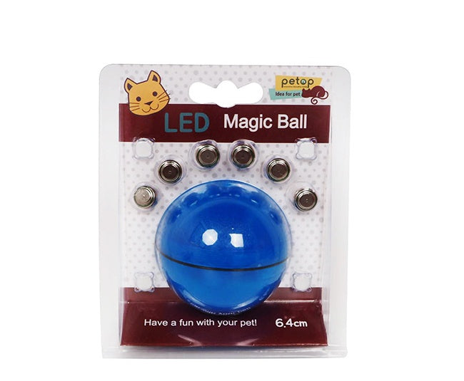 LED Laser Rolling Cat Toy Ball - Fun for Your Pet