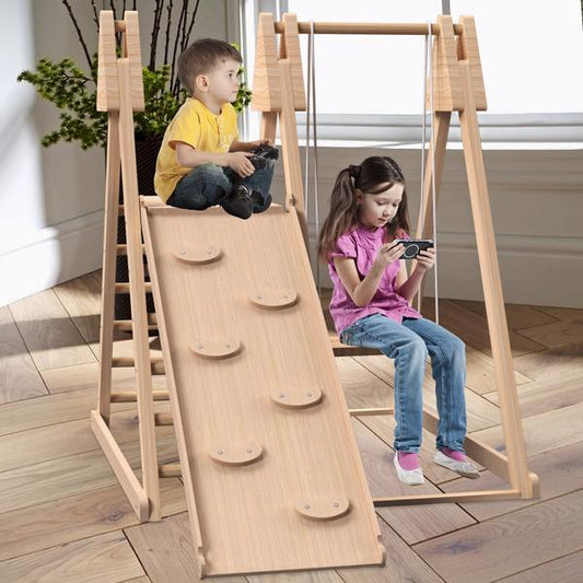 4-in-1 Indoor Gaming Gym for Kids