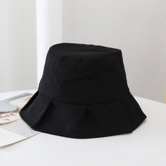 Womens Summer Bucket Hat - Solid Color Sun Hat