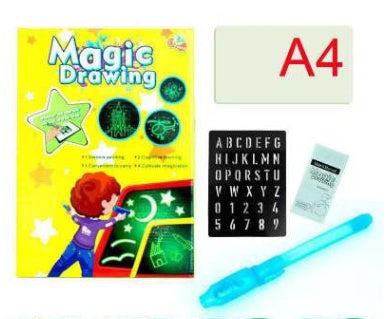 3D Magic Drawing Pad - Educational Toy with 8 Light Effects