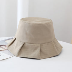 Womens Summer Bucket Hat - Solid Color Sun Hat