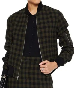 13 Reasons Why Inde Navarrette Checked Jacket