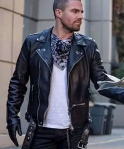 Arrow Elseworlds Biker Jacket