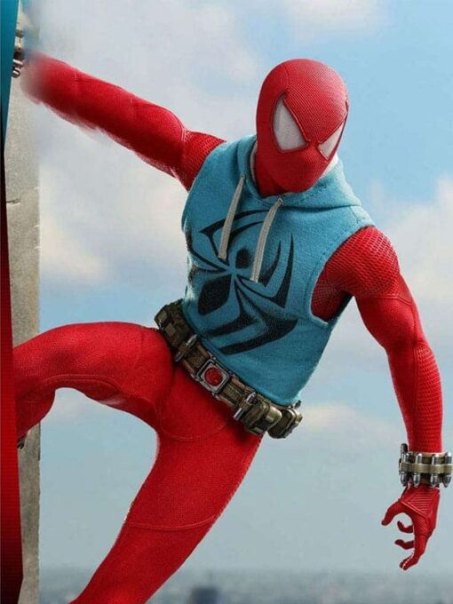 Across the Spider-Verse Ben Reilly Hoodie Vest