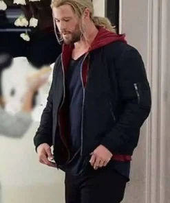 Chris Hemsworth Thor Love And Thunder Black Jacket