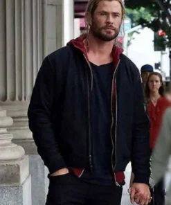 Chris Hemsworth Thor Love And Thunder Black Jacket