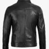 mens-four-pockets-black-leather-trucker-jacket