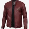 mens-maroon-cafe-racer-leather-jacket