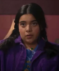 Ms. Marvel 2022 Kamala Khan Purple Jacket
