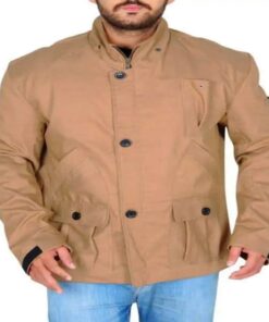 Oliver Queen Arrow Brown Cotton Jacket