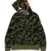 1st Camo Shark Full Zip Hoodie