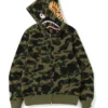 1st Camo Shark Full Zip Hoodie