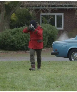 Black Mirror White Bear Red Jacket