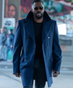Colman Domingo Navy Blue Peacoat - The Madness Inspired