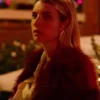 Holidate Emma Roberts Fur Coat
