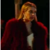Holidate Emma Roberts Fur Coat