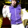 Justin Bieber Purple Hoodie