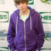 Justin Bieber Purple Hoodie