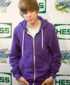 Justin Bieber Purple Hoodie