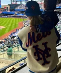 Kate Upton New York Mets Varsity Jacket