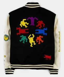 SP x Keith Haring Varsity Jacket