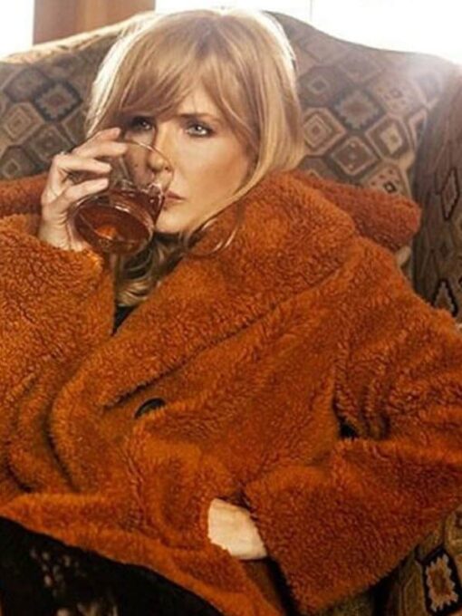 Yellowstone Beth Dutton Orange Coat - Image 2
