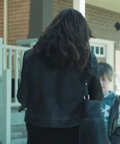 Lucie Simon Black Leather Jacket – The Madness 2024 Women’s Premium Jacket