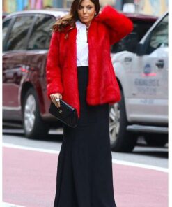Bethenny Frankel New York City Fur Coat