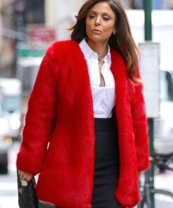 Bethenny Frankel New York City Fur Coat