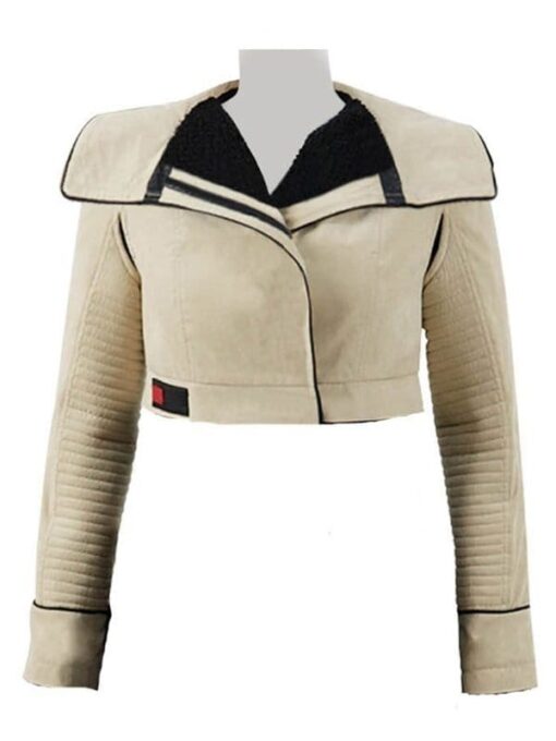 Solo A Star Wars Story Qi’ra Shearling Jacket