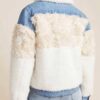 Dash & Lily Sofia Denim Fur Jacket