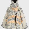 Yellowstone Beth Dutton White Poncho Coat