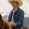 Yellowstone S05 Finn Little Denim Jacket