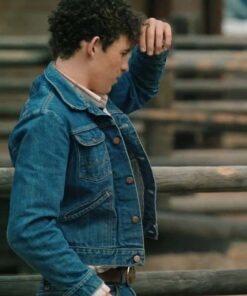 Yellowstone S05 Finn Little Denim Jacket