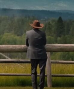 Yellowstone S05 John Dutton Grey Blazer