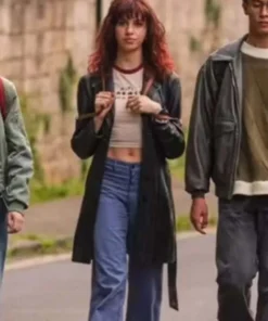 A Good Girl’s Guide to Murder Lauren Gibson Leather Coat