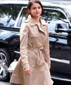 A Rainy Day In New York Chan Brown Coat