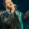 American Idol 2024 Luke Bryan Black Leather Jacket