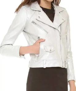 arrow-s05-willa-holland-white-biker-jacket