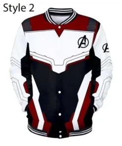 Avengers Endgame Quantum Realm Varsity Jacket