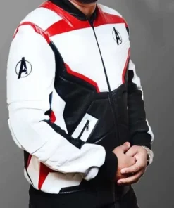 Avengers Endgame White Uniform Jacket