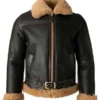 B3 Bomber Aviator Shearling Jacket