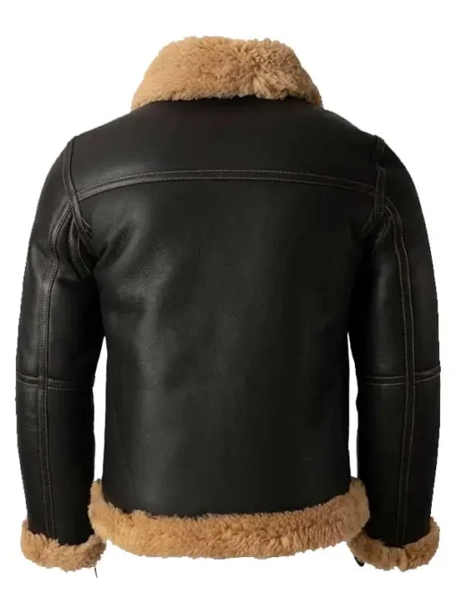 B3 Bomber Aviator Shearling Jacket