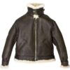 B3 Bomber Shearling Aviator Leather Jacket